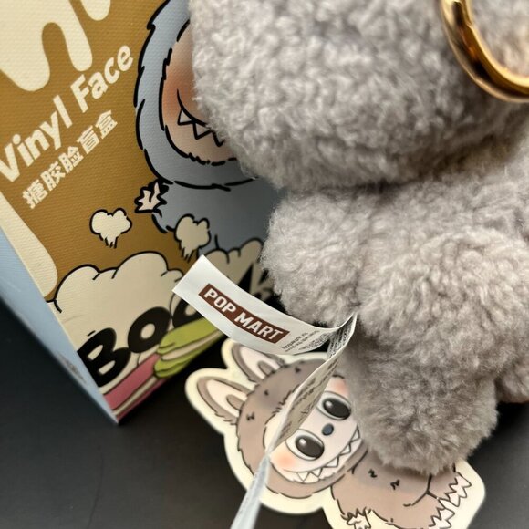 Pop Mart Labubu "Exciting Macaron" Sesame Bean with Box & Authentication Card - Picture 3 of 11